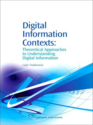 cover image of Digital Information Contexts